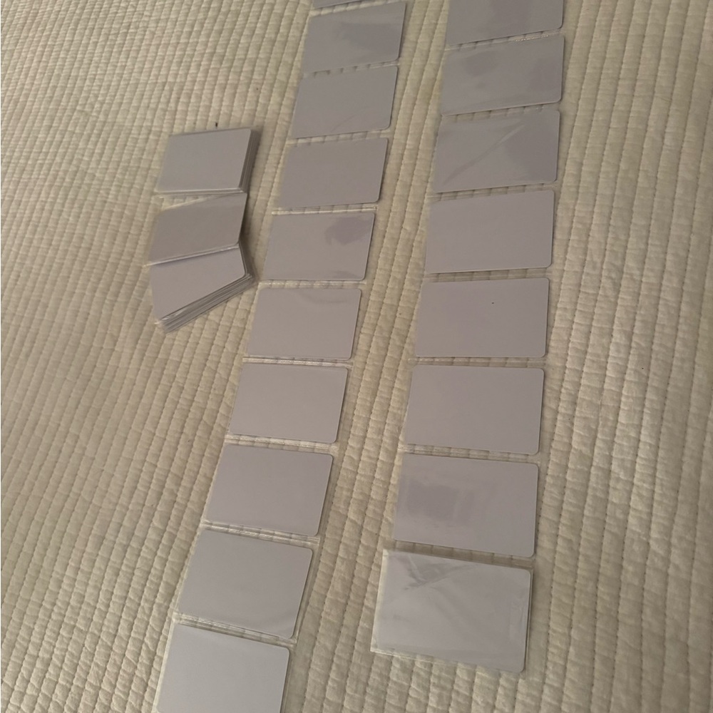 Set of 40 NFC blank programable cards